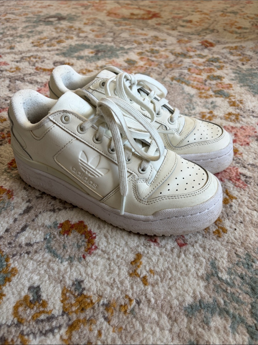 adidas forum bold sneakers